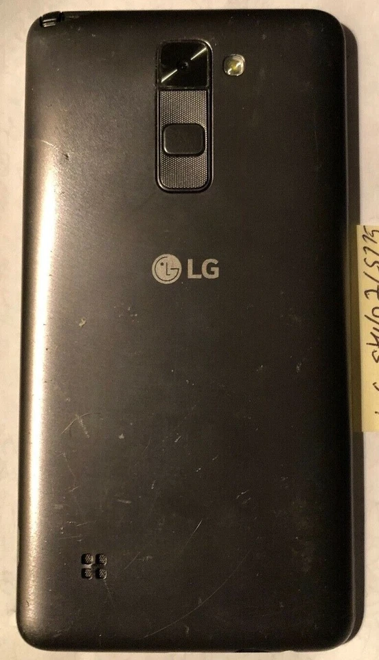 [BROKEN] LG Stylo 2 LS775 16GB Smartphone Black (Unknown) Fast Ship Good Used  - Image 2 of 2