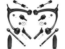 Front Control Arm Ball Joint Tie Rod and Sway Bar Link Kit fits 26RJPR