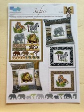 Lindner's Kreuzstiche - Stickvorlage Nr. 028 Safari 6129 (27)