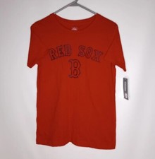Boston Red Sox MLB Genuine Merchandise Boys Red SzL 12/14 T-shirt NWT