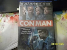 CON MAN~2017 NEW SEALED DVD~ARMAND ASSENTE JAMES CAAN JUSTIN BALDONI VING RHAMES