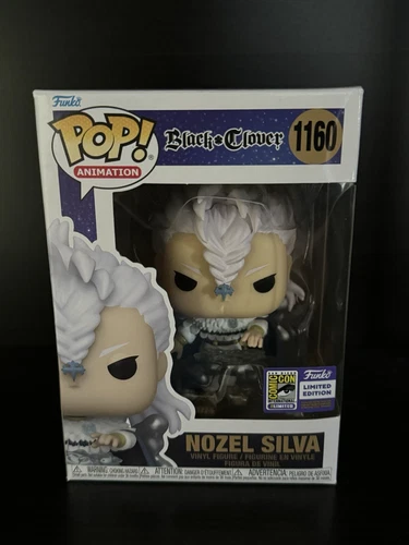 Funko POP! Black Clover Nozel Silva SDCC 2023 Official Con Sticker W/ Protector