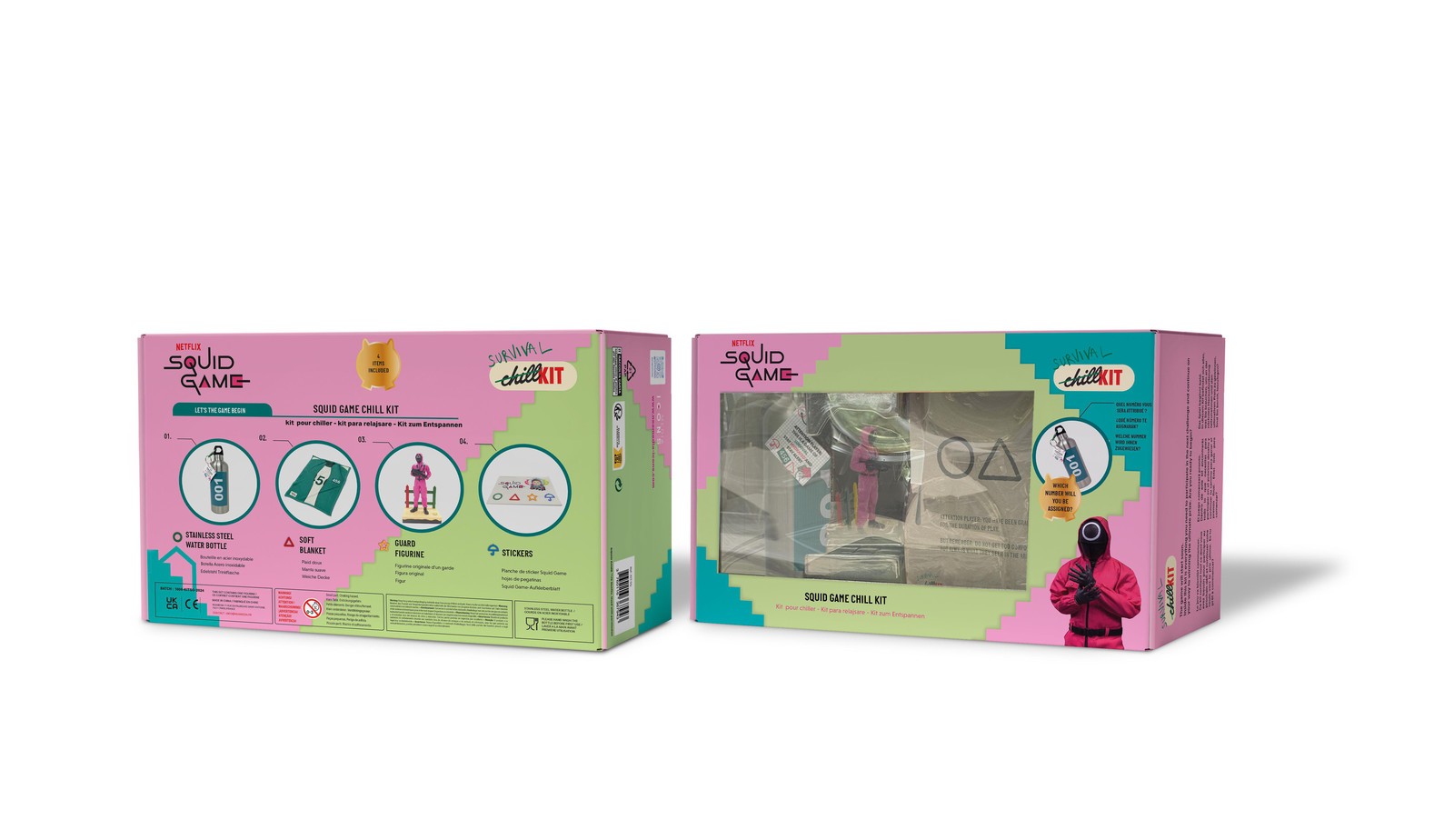 Игровой набор NEAMEDIA Chill Kit Squid Games Geschenkset