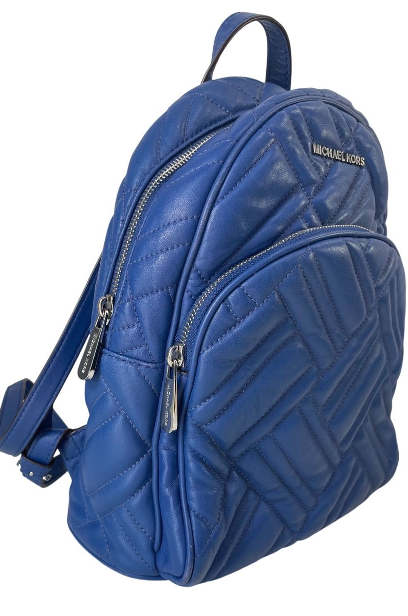 Michael Kors Abbey Medium Backpack Quilted Soft Leather  display picture 2