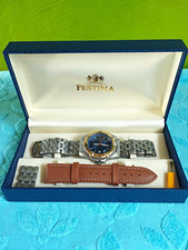 Festina Herren 8888 Quarz Analog Edelstahl 10...