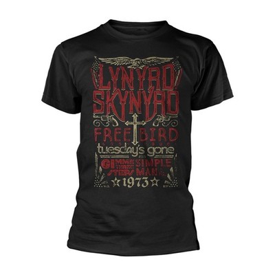 LYNYRD SKYNYRD FREE BIRD 1973 HITS T-Shirt NEU