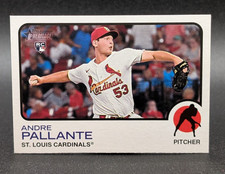 2022 Topps Heritage High Number #522 Andre Pallante St. Louis Cardinals