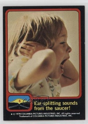 1978 Close Encounters of the Third Kind Ear-splitting sounds from saucer #6 0q4