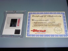 * SALE! * Topps VAULT MARIO LEMIEUX Slide 1/1 35MM Negative Topps COA  #106139