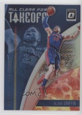 2018 Panini Donruss Optic All Clear for Takeoff Holo Prizm Blake Griffin #11 4h5