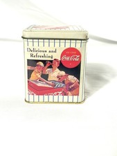 Vintage 1995 Coca Cola Delicious & Refreshing Collectible Tin