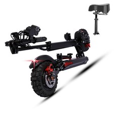 11'' 1200W Electric Scooter for Adults  Teens, 34MPH Commuter E-Scooter W/ Seat