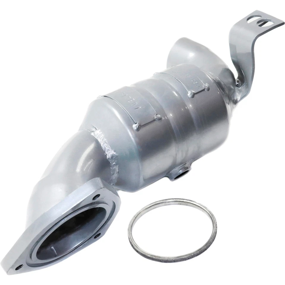 Nuevo convertidor catalítico trasero con recubrimiento en polvo plateado para Jaguar X-Type 2003 2002 Foto 2 de 4