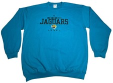 VTG Jacksonville Jaguars Sweatshirt Mens XL Blue NFL Football Crewneck Pullover