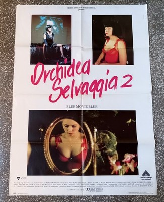 Manifesto originale 2F - ORCHIDEA SELVAGGIA 2 - BLUE MOVIE BLUE - Poster Affiche