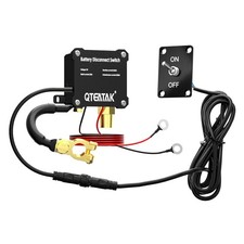 12V 250A Battery Disconnect Switch, 15A 250VAC ON/Off Toggle Switch Black