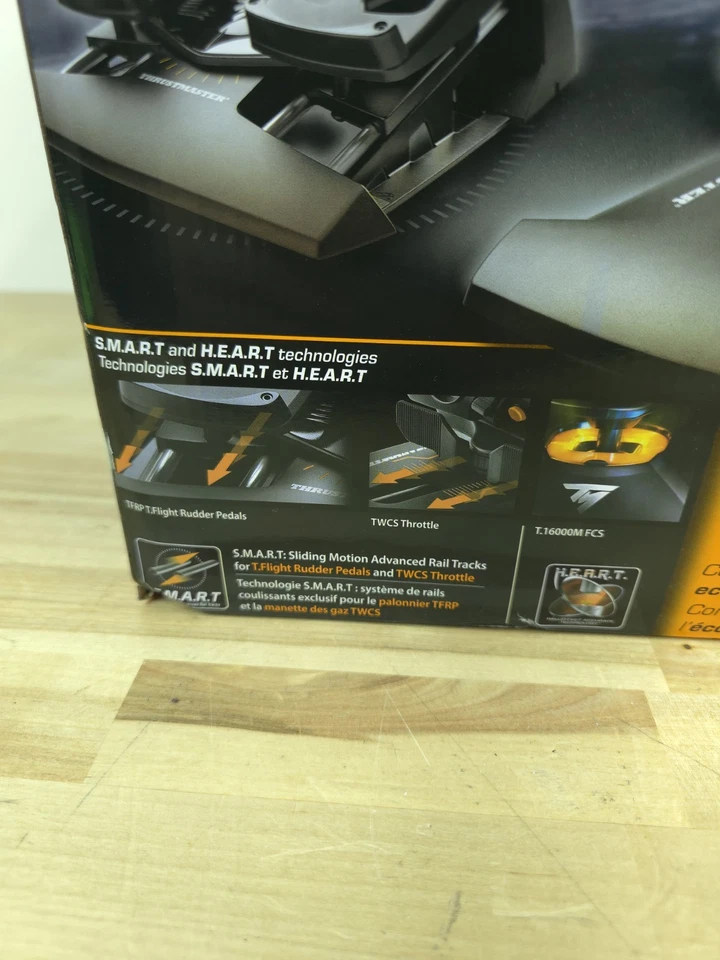 Thrustmaster T.16000M FCS Flight Pack - USB Joystick, Throttle & Rudder Pedals - Image 2 of 4