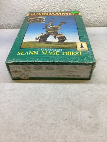 Warhammer Fantasy Lizardmen SLANN MAGE PRIEST OOP Metal Sealed BD754 - Picture 6 of 6
