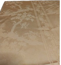 Lampasso Rosa Pesca/ Seta Di San Leucio  Motivo Paesaggistico Storico 4 Mx1.40