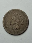 1879 US Indian Head One Cent Penny, Semi Key-Date, Better Date (VG)