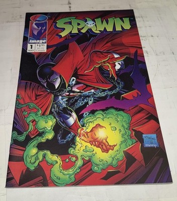 Vintage 1992 Image Comics Spawn #1 Comic Todd McFarlane First Issue Modern Age
