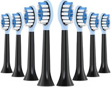 Replacement Toothbrush Heads 8 Pack for Philips Sonicare C2, C1, C3, W1, W2, W3