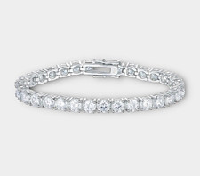 6  Sterling Silver Moissanite Tennis Bracelet