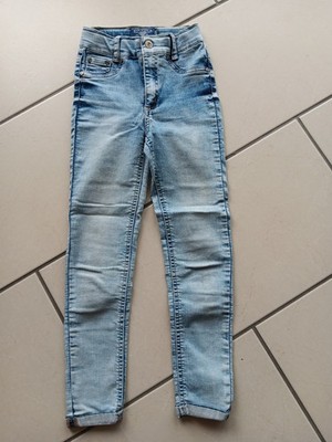 Blue Effect knöchellange Jeans Größe 146 Slim Mädchen