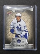 2023-24 Upper Deck Engrained White Birch 9/20 Auston Matthews #62