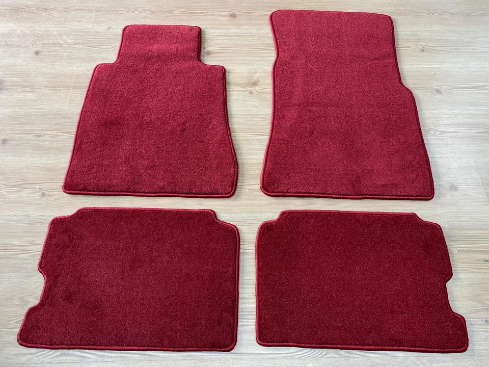 Alfombrillas alfombra para Mercedes Benz C126 cupé 380 seg 420 seg 500 seg 560 seg Foto 2 de 2