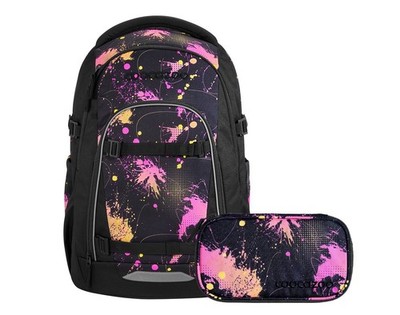 Coocazoo, Schulrucksack-Set MATE Colour Drift 2-teilig