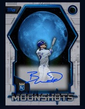 DIGITAL TOPPS BUNT Bobby Witt Jr. MOONSHOTS 25 BLUE MOON SIGNATURE 
