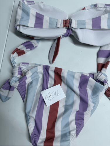 Aeropostale Women’s Multicolour Striped Bikini Set Size S See Description - Picture 5 of 5