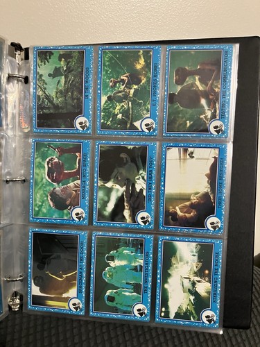 TOPPS 1982 E.T. THE EXTRA-TERRESTRIAL COMPLETE 87-TRADING CARD Set + STICKERS - Picture 7 of 15