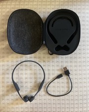 Shokz OpenRun Pro 2 Bone Conduction Bluetooth Headphones Black TESTED SEE VIDEO