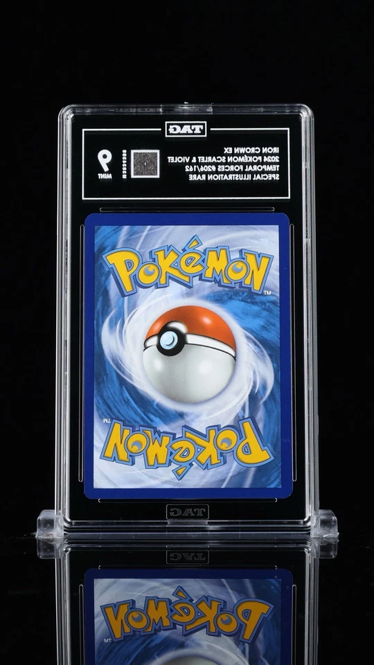 Iron Crown EX 206/162SV05: Temporal Forces Holo Special Illustration Rare - Image 2 of 2