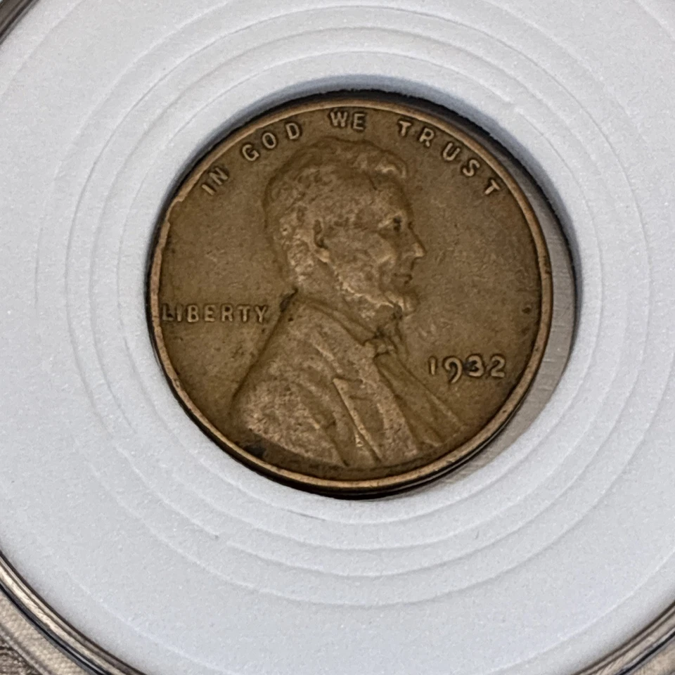 Oreja de trigo Lincoln 1932 p cobre un centavo como nueva error circulado Foto 4 de 4