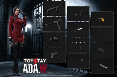 Presale TOYSTAY TS009 1/6 Resident Zombie Evil Crisis Ada Female Action Figure