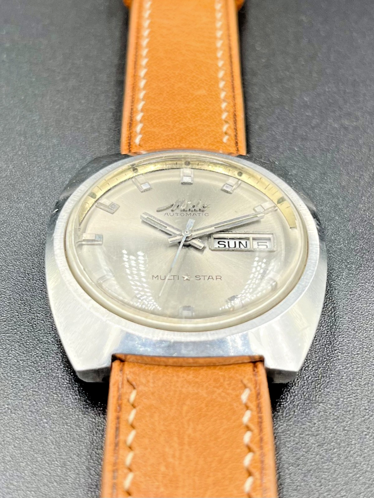 Vintage Mido Multistar Automatic Watch, Swiss Mad… - image 2