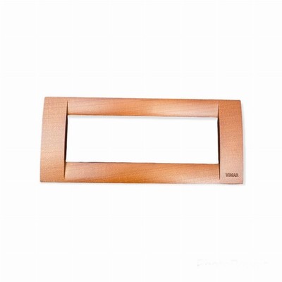 Vimar Classic Plate 16736.53 Cherry Wood 6 Modules