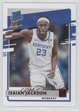 2021 Chronicles Draft Picks Donruss Rated Rookies Red 85/149 Isaiah Jackson 0lt3