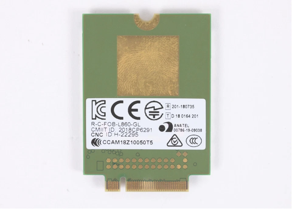 HP EliteBook X360 830 840 Fibocom L860-GL 4G Module WWAN Card L27058-001 - Image 2 of 2