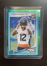 2025 Panini Donruss Optic Jahdae Barron Green Hyper Rated Rookie 