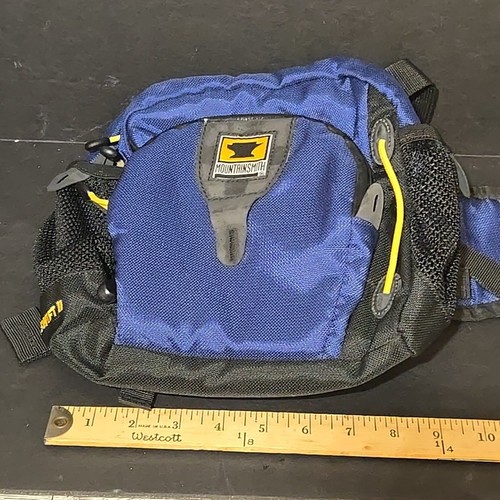 Mountainsmith Swift II Redura Lumbar Fanny Pack Trail Hiking Day Waist Bag Blue - Picture 14 of 15