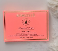 Spongelle Grapefruit Cassis Pedi Buffer - Soap Infused Foot Scrubber 30 Uses