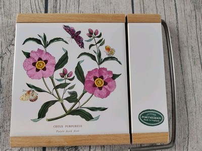 Portmeirion The Botanic Garden Schneidbrett Hobel 20.5 Made In England Vintage