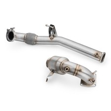 Downpipe für Hyundai i30N mit MS Kat und Schalldämpfer