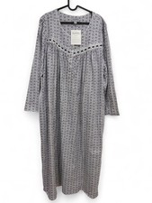 Nwt Lanz Of Salzburg Hearts 100 COTTON FLANNEL 50" Long Ballet Nightgown Sz XL