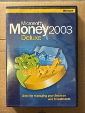 Microsoft Money 2003 Deluxe  Business For Windows