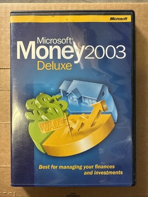 Microsoft Money 2003 Deluxe & Business For Windows
